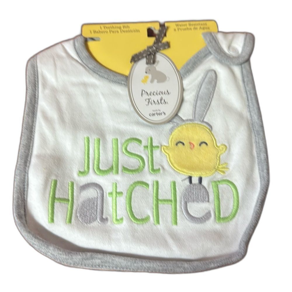 Just Hatched Easter Bib